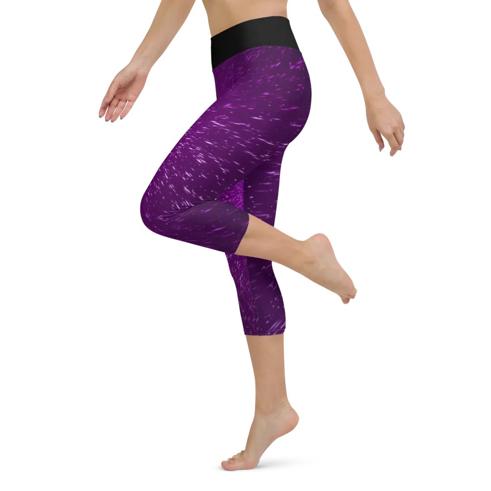 Radiant Burst Yoga Capri Leggings product image (10)