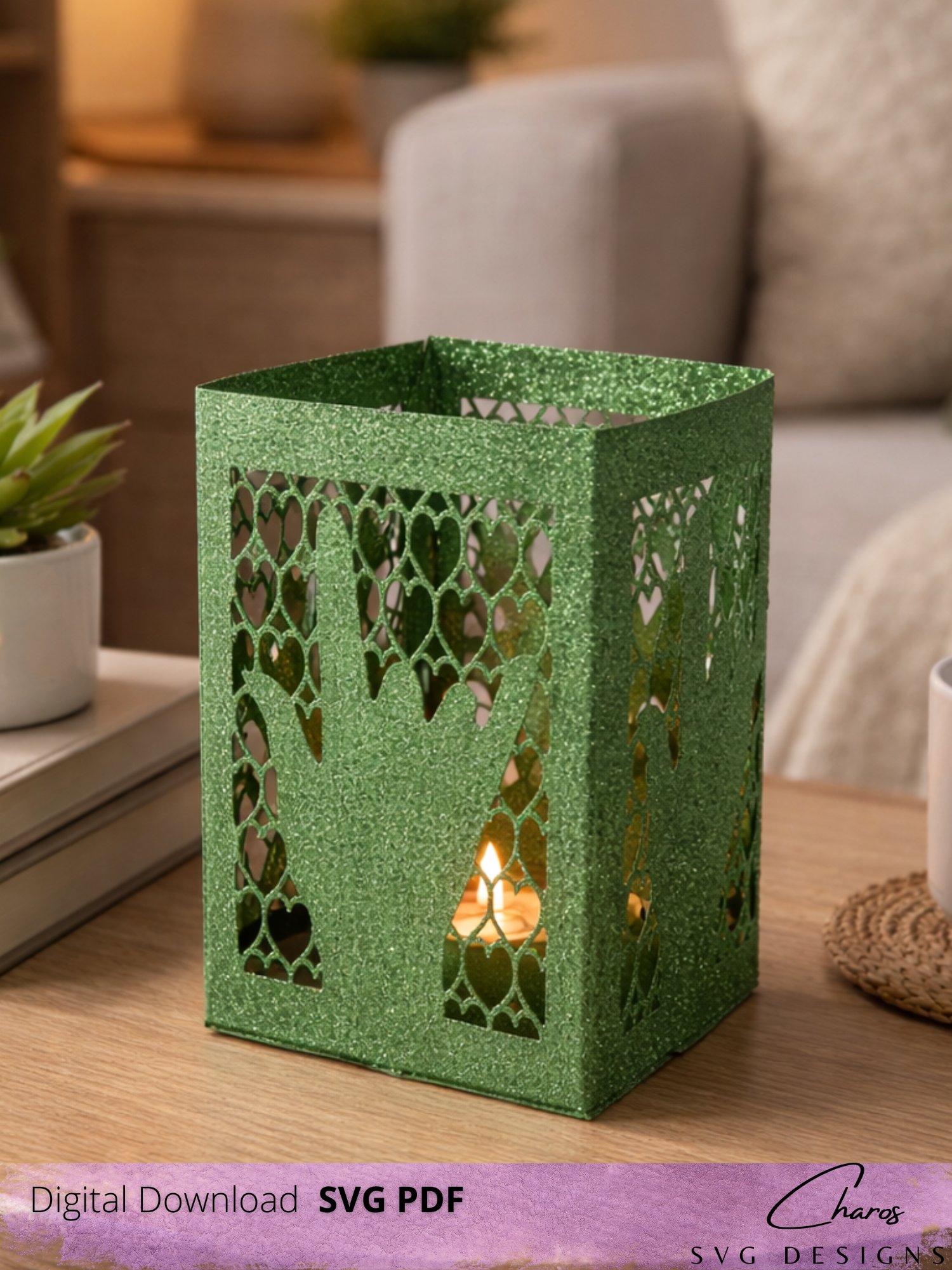 I Love You" in ASL Lantern SVG product image (4)