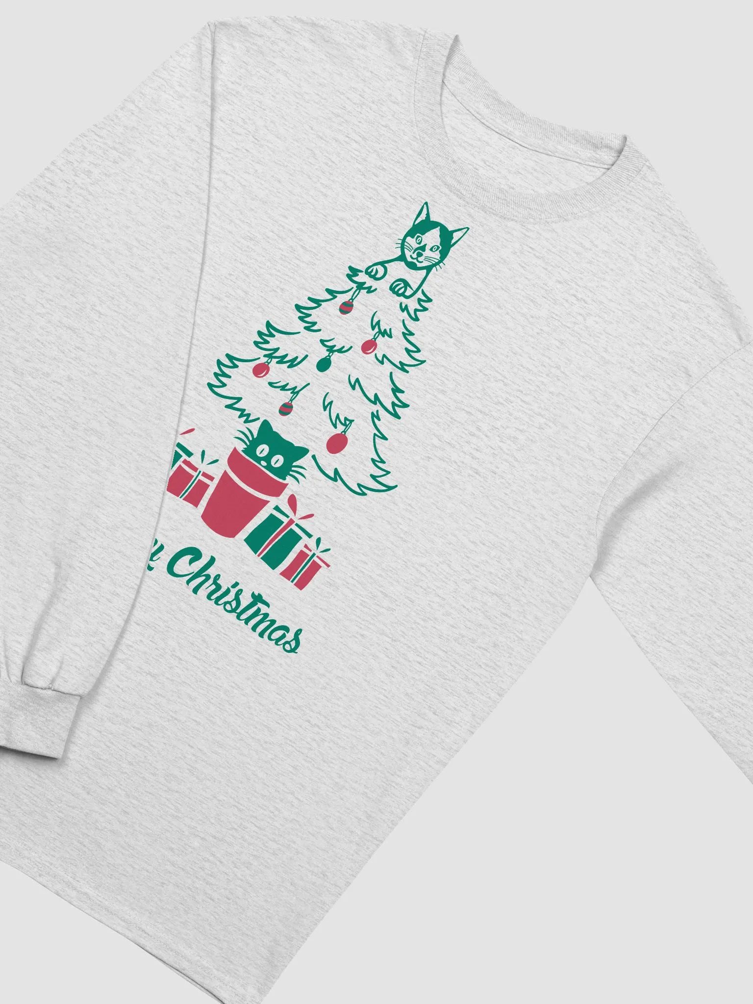 Meowy Christmas Long Sleeve product image (10)