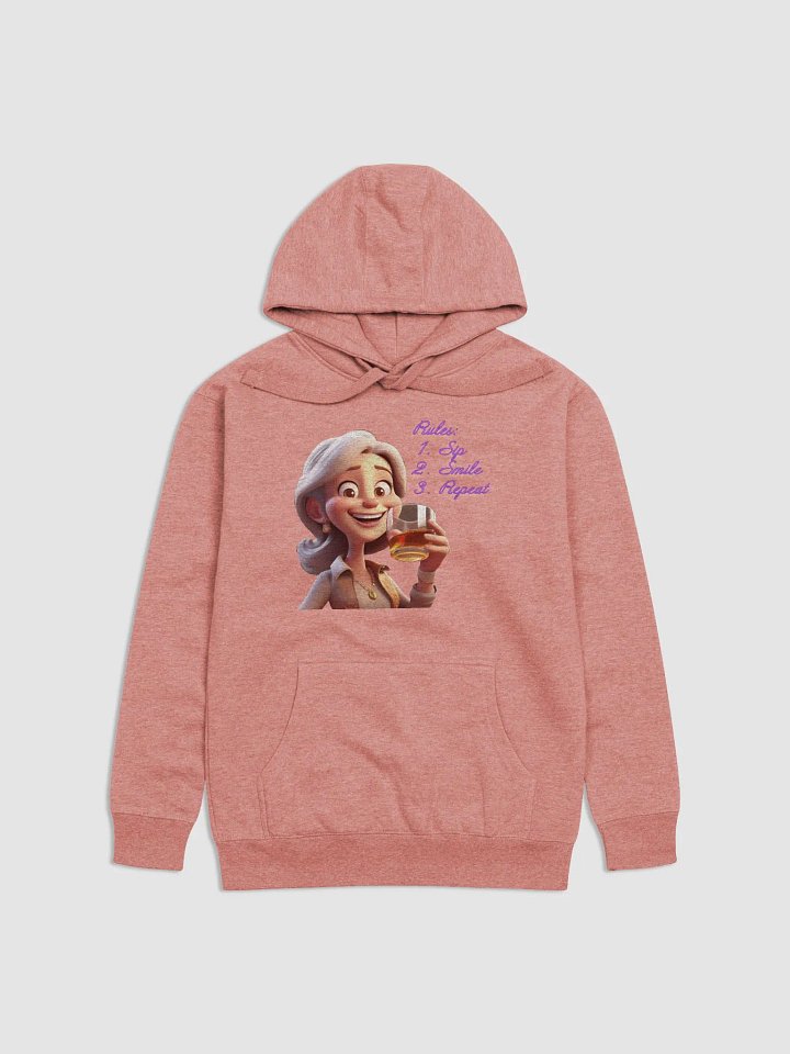 Rules are Sip, Smile & Repeat - Hoodie product image (25)