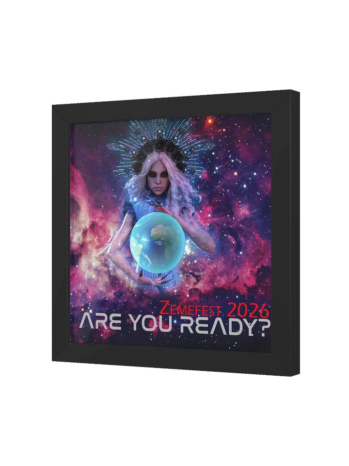 Zemefest 2026 Framed Poster DJ for WWF product image (8)