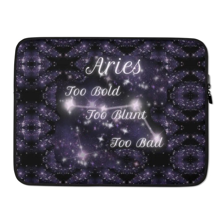 Aries 2025, Constellation, Laptop Sleeve product image (2)