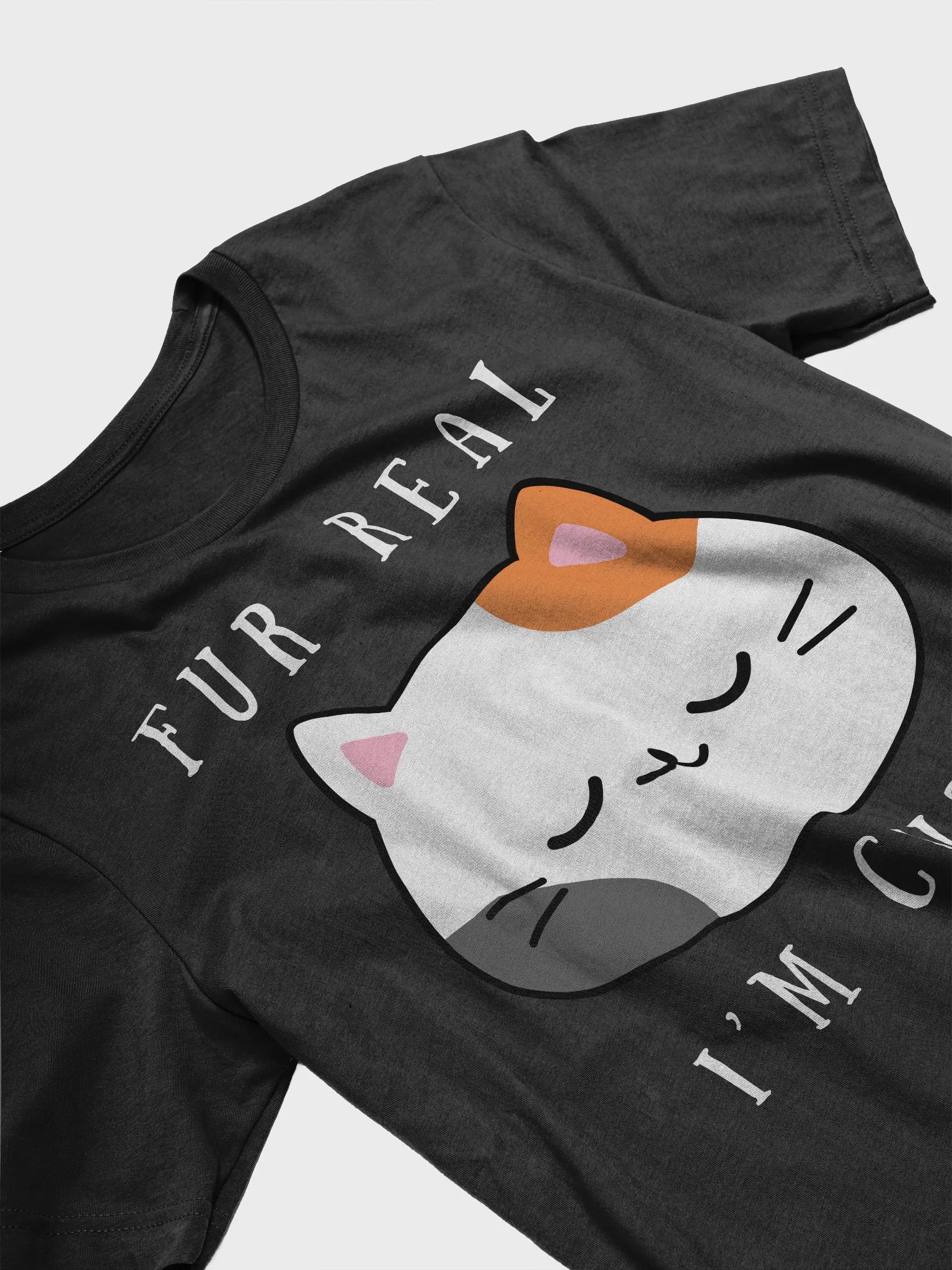 Fur Real, I’m Cute Cat Tee product image (3)