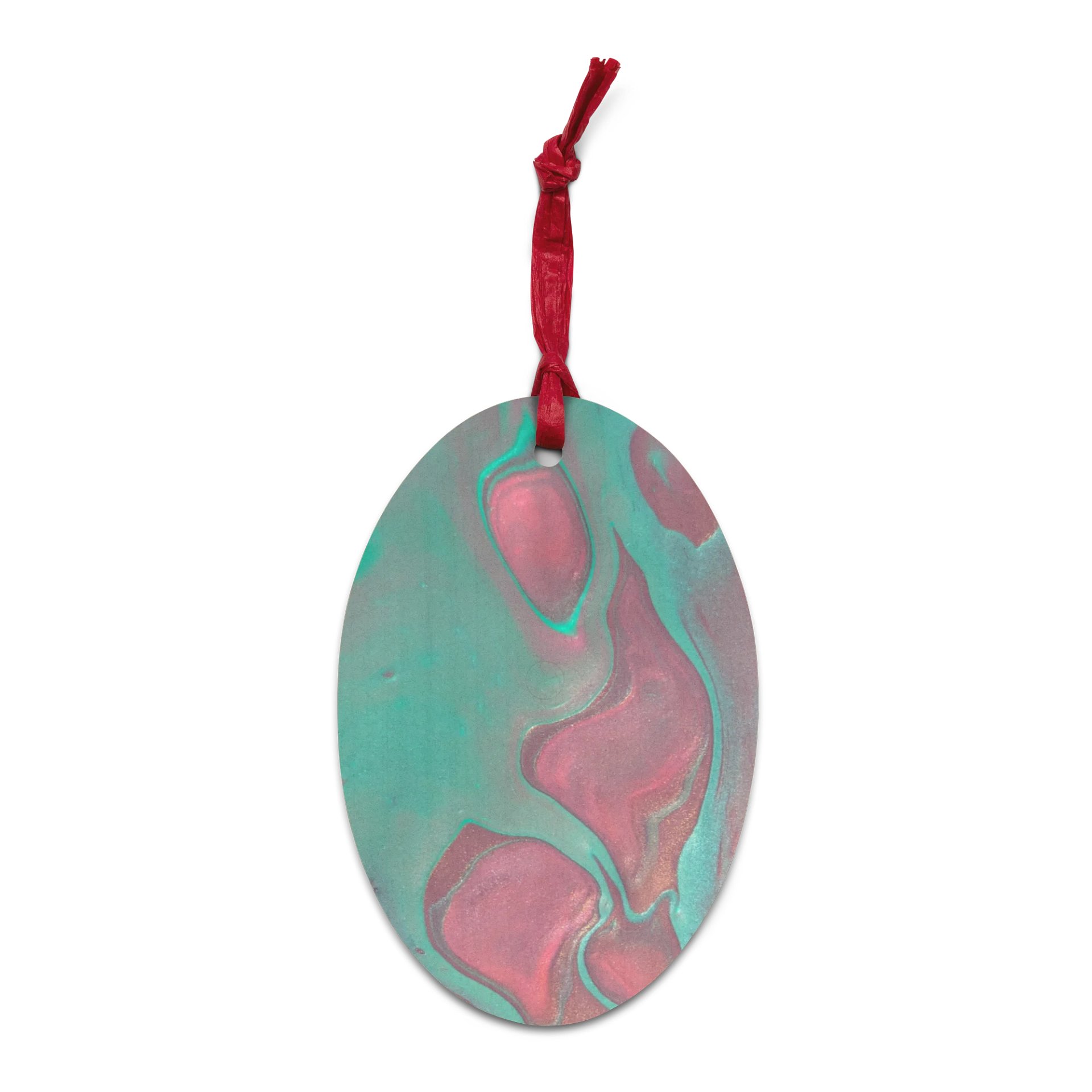 Elegant Abstract Art Christmas Ornament product image (2)