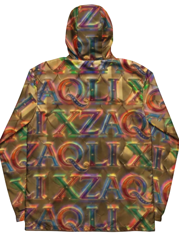 XZAQLI Men's Liquid Gold Monogram Windbreaker product image (5)