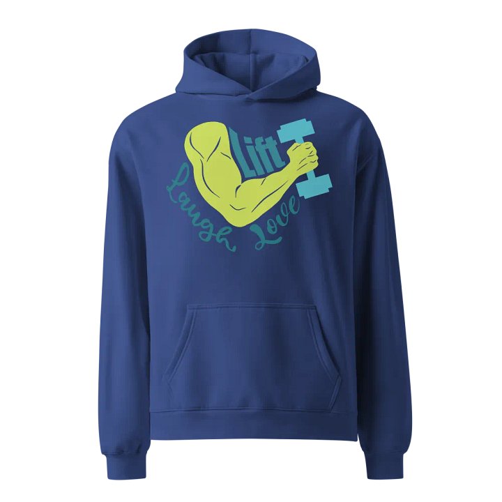 Lift Laugh Love Colorful Flex Pump Cover Hoodie product image (1)
