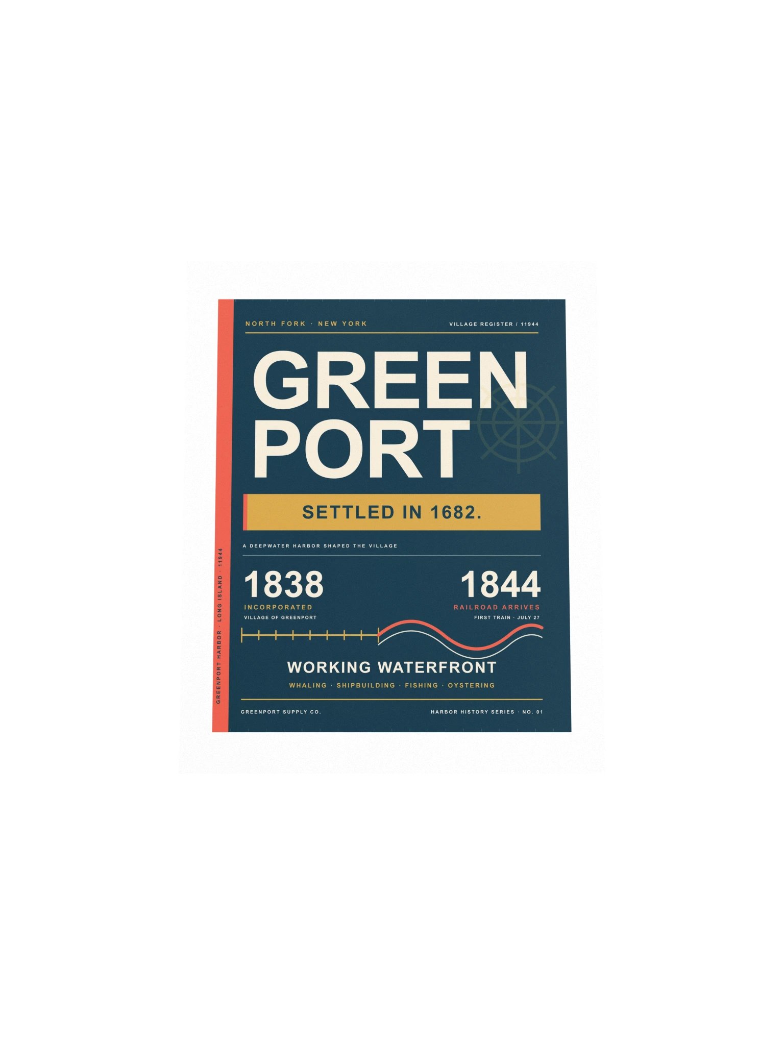 Greenport Heritage Register Art Print product image (8)