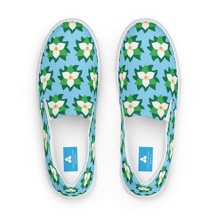 Trilliumnaire™ Full-Flower Women's Canvas Slip-On Shoe product image (2)