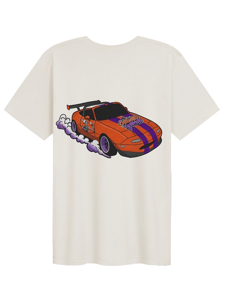 Caffeinated Gearhead Orange Miata - T-Shirt product image (1)