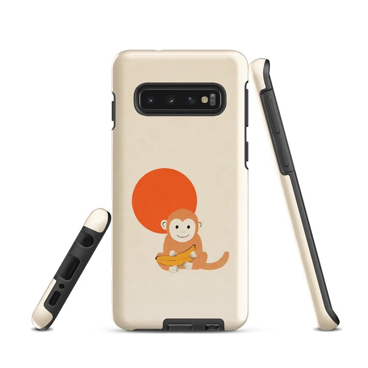 Banana Monkey Tough Case for Samsung® product image (1)