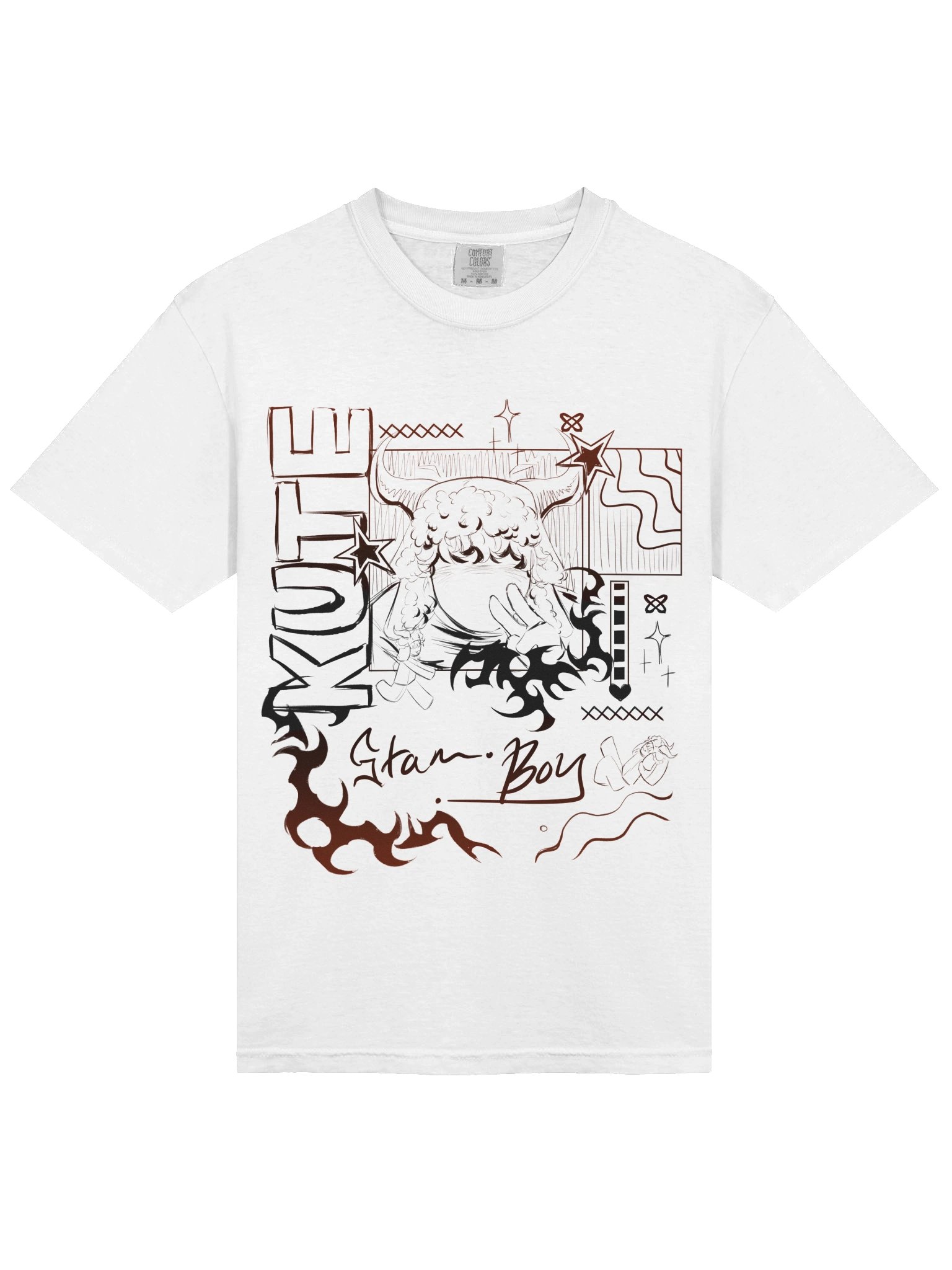 Star Boy Tee - Ember Fade Drop product image (3)