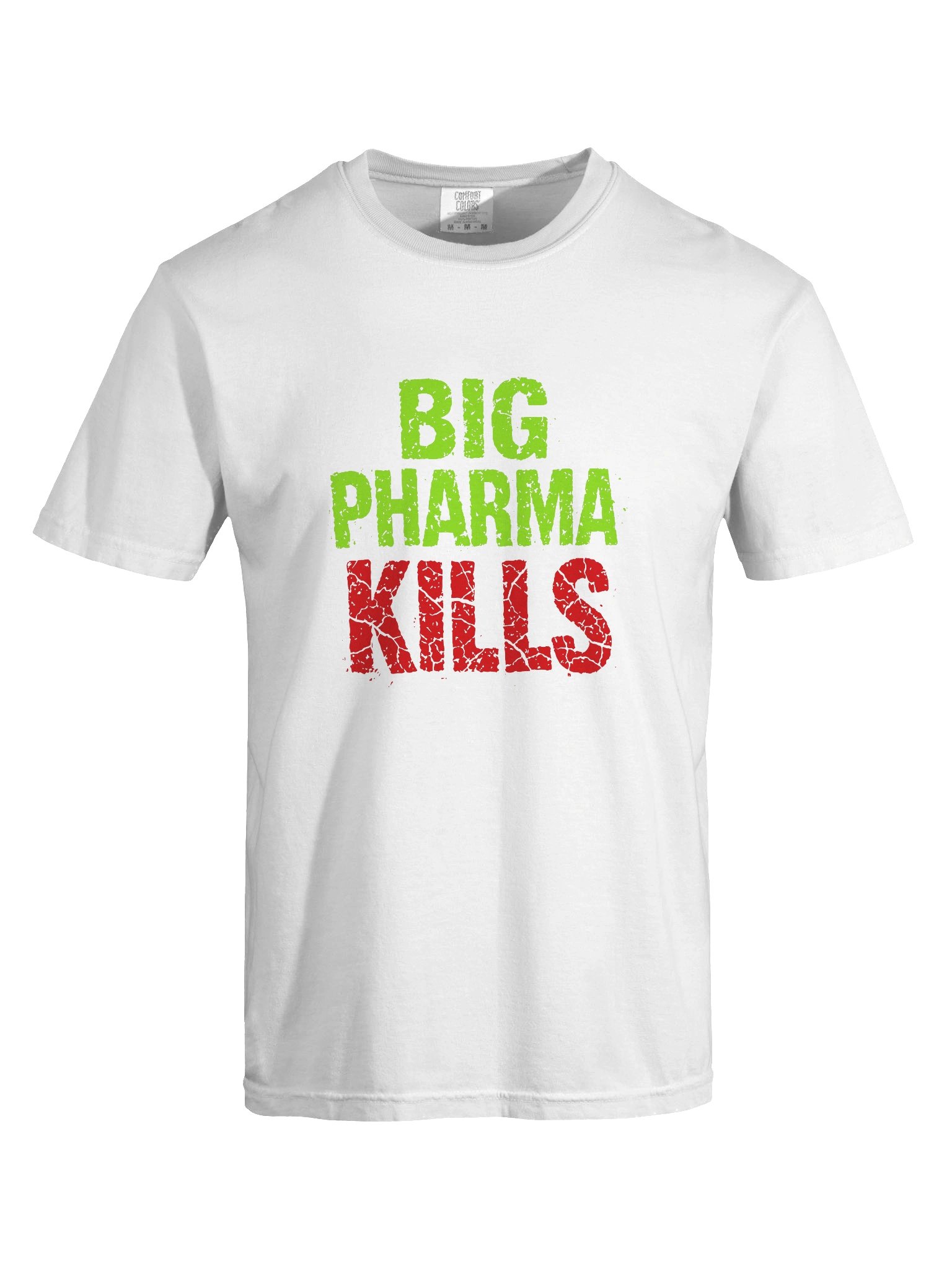 BIG PHARMA KILLS - Toxic Green & Red Conspiracy T-Shirt product image (7)