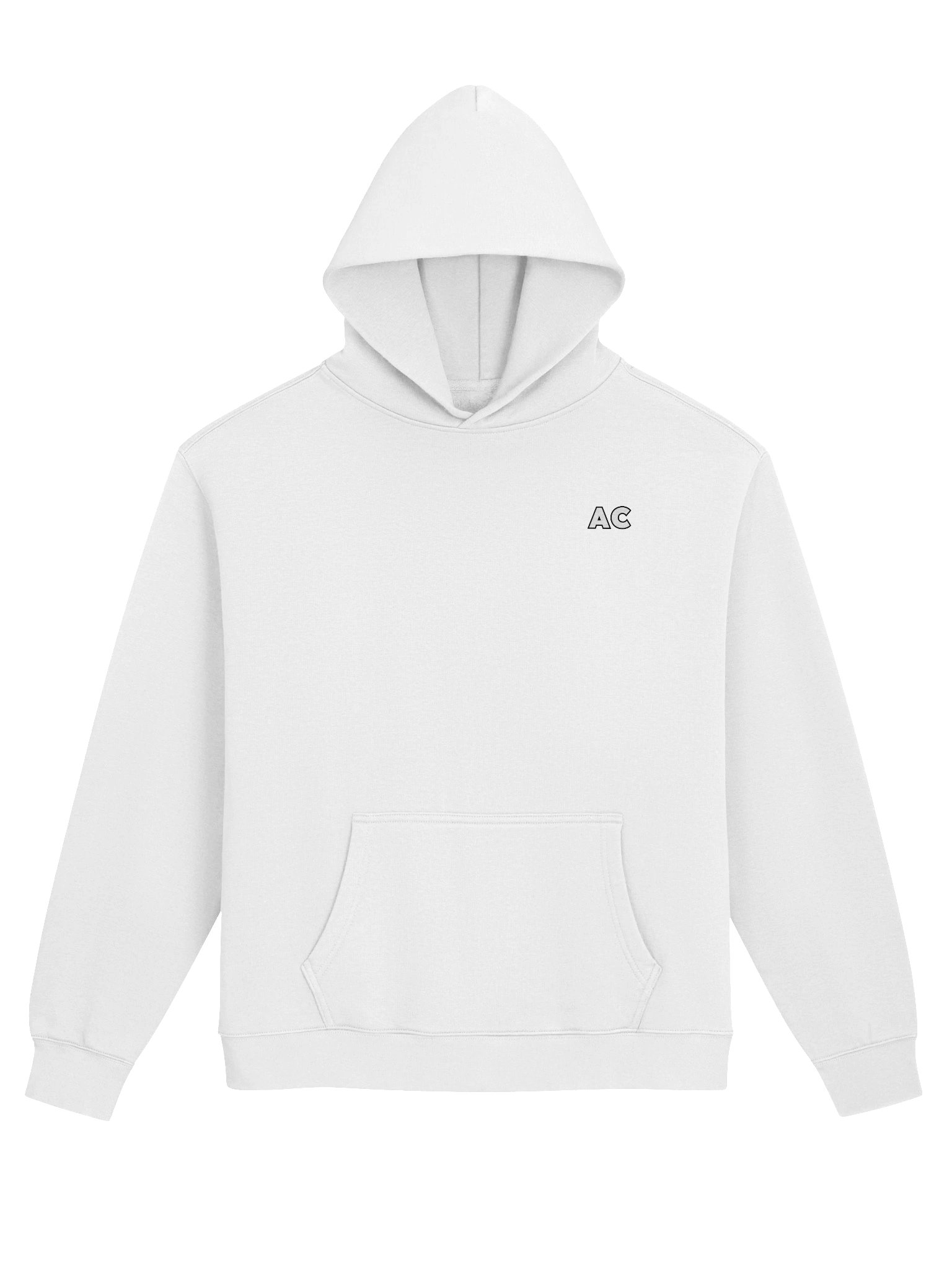 AC Essential Oversized Hoodie White product image (1)