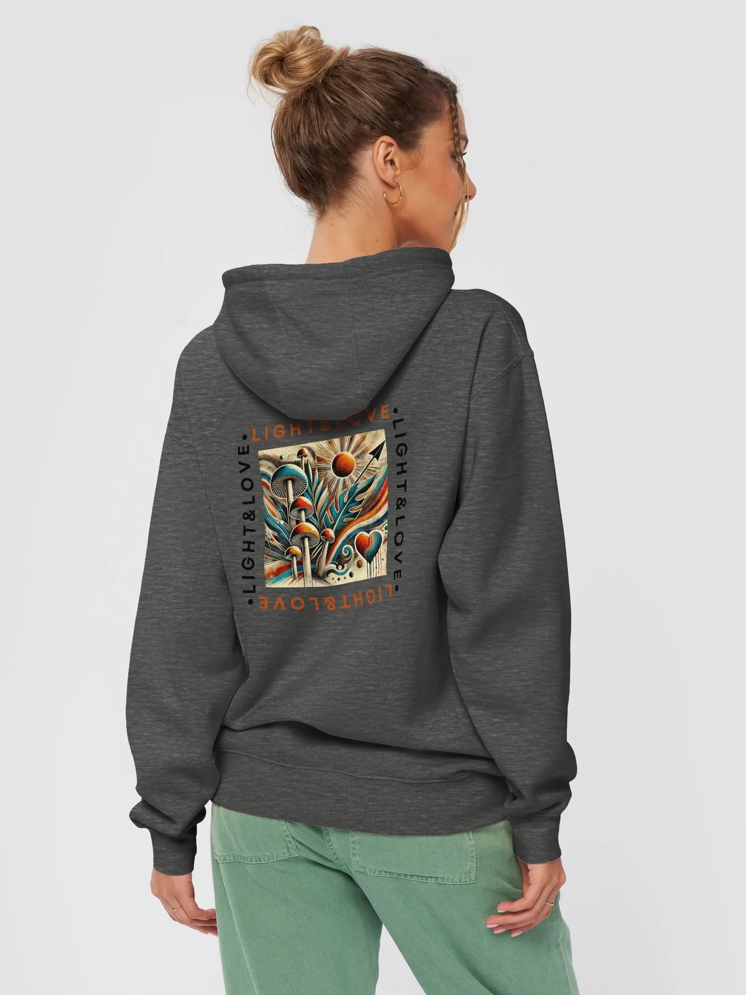 Light & Love Hoodie: Abstractly Speaking of Expressionism product image (1)