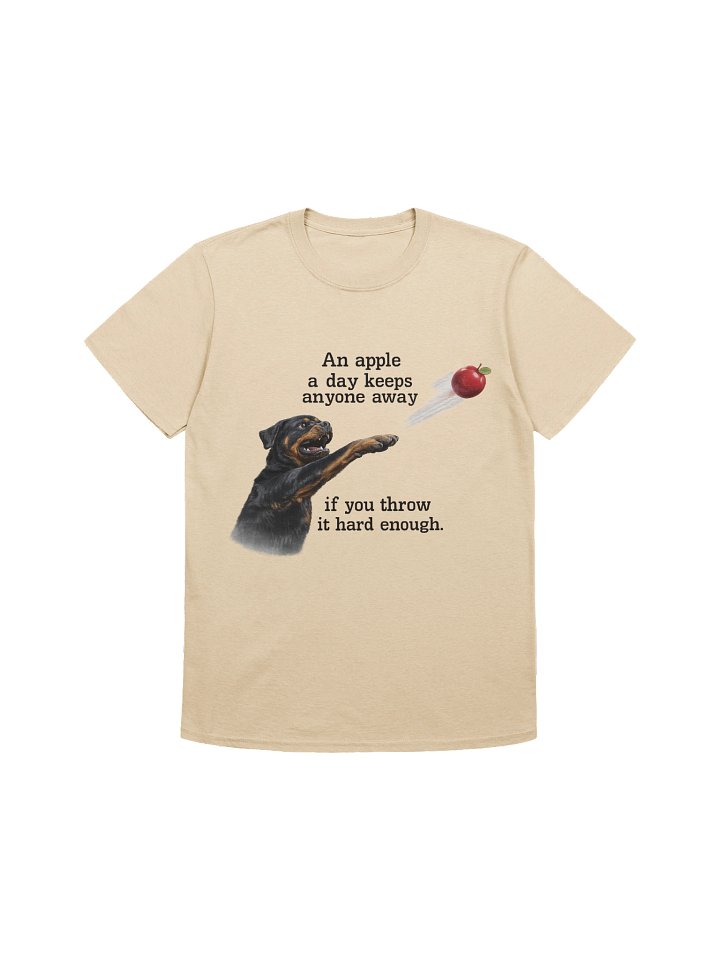 An apple a day - Rottweiler T-Shirt product image (7)