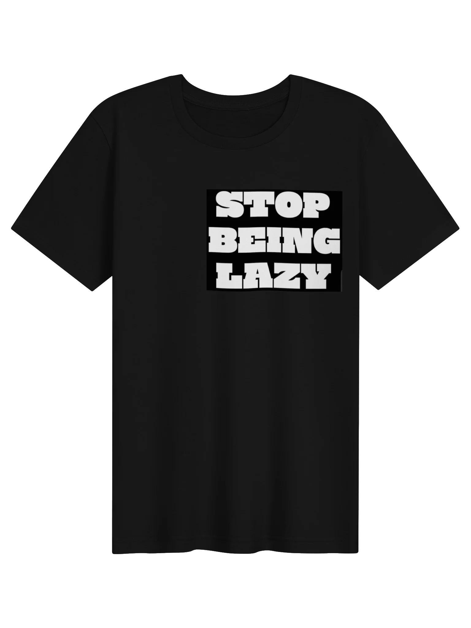 Stop Being Lazy — Classic Logo Tee product image (1)