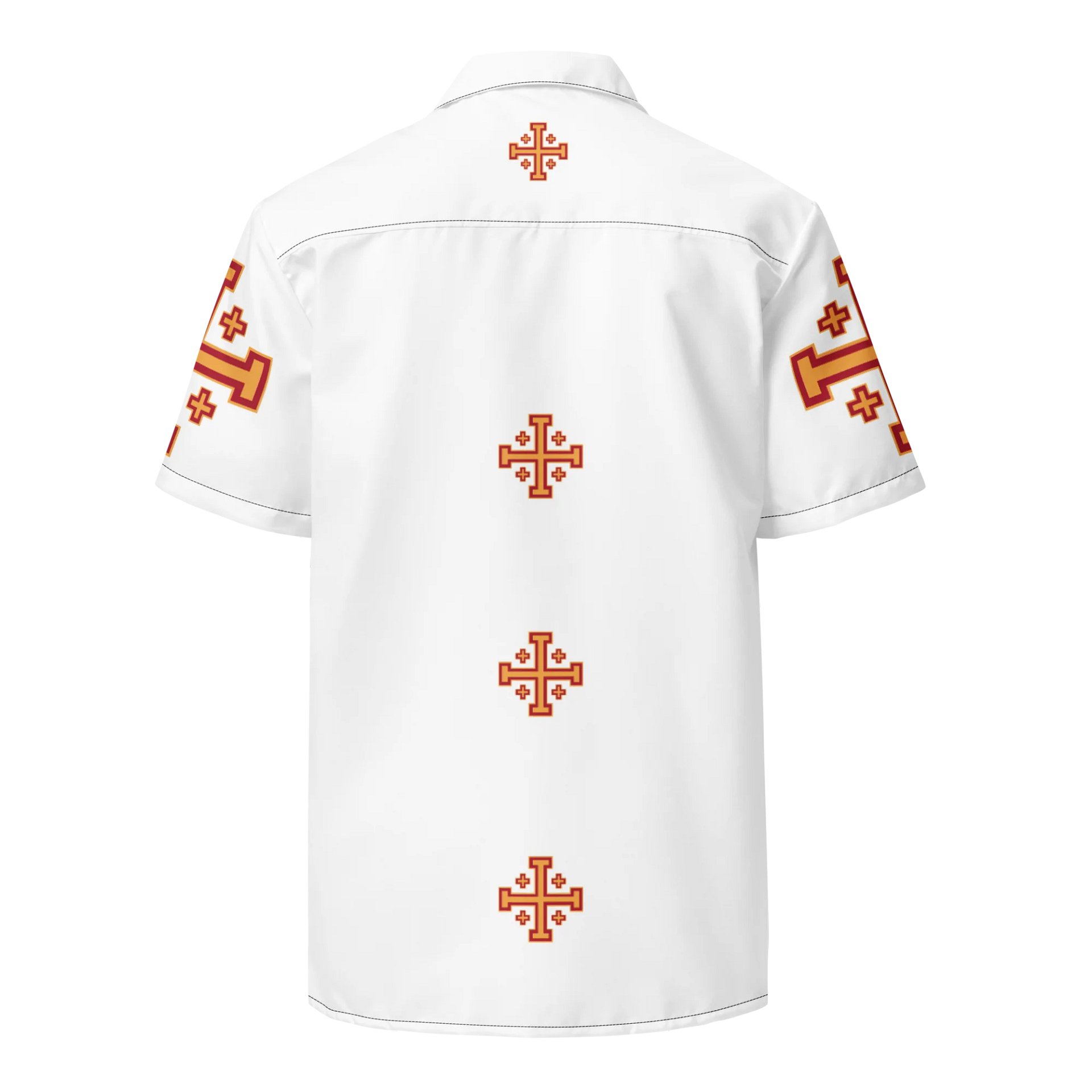 Hawaiian Jerusalem Cross Shirt product image (2)