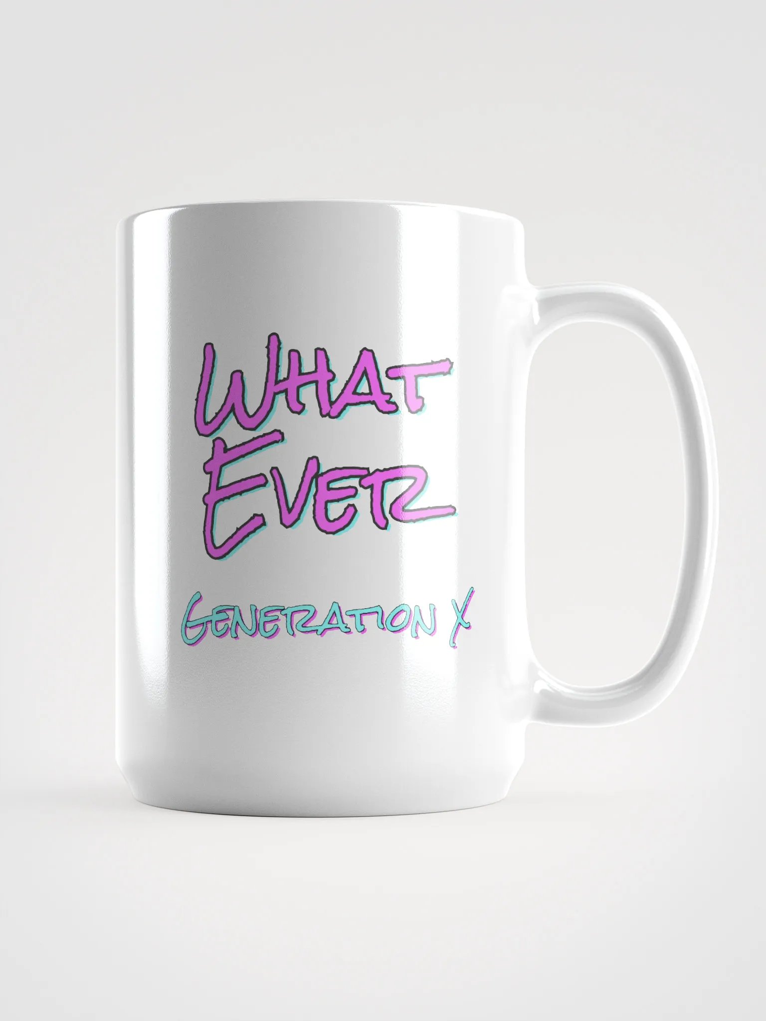"Whatever" Expressive Generation X Mug product image (1)