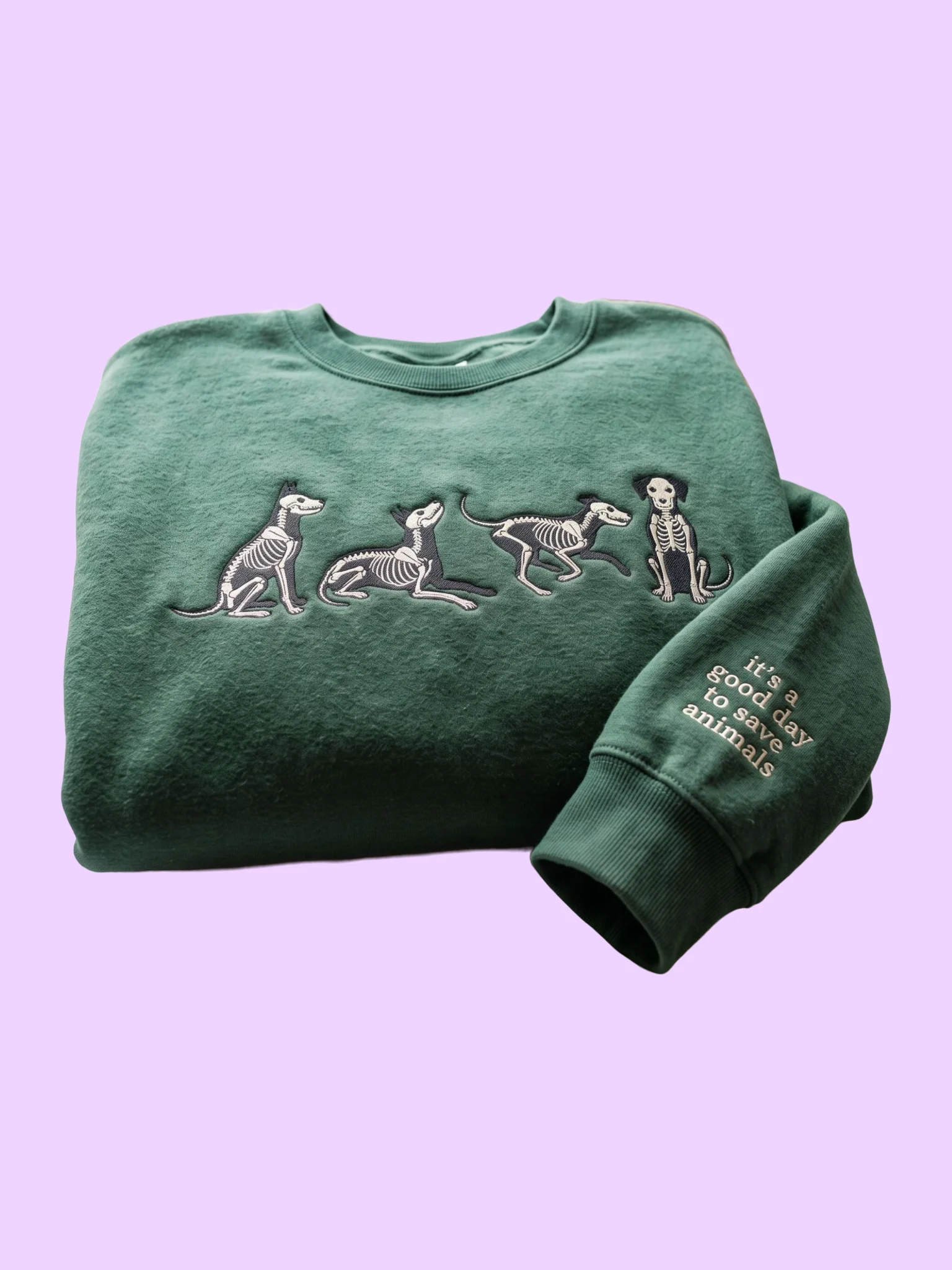 Embroidered X-Ray Dogs Sweatshirt product image (1)