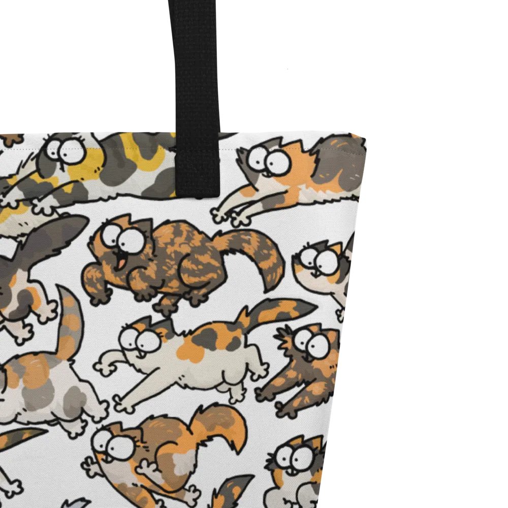 Tortie Cat Tote product image (3)