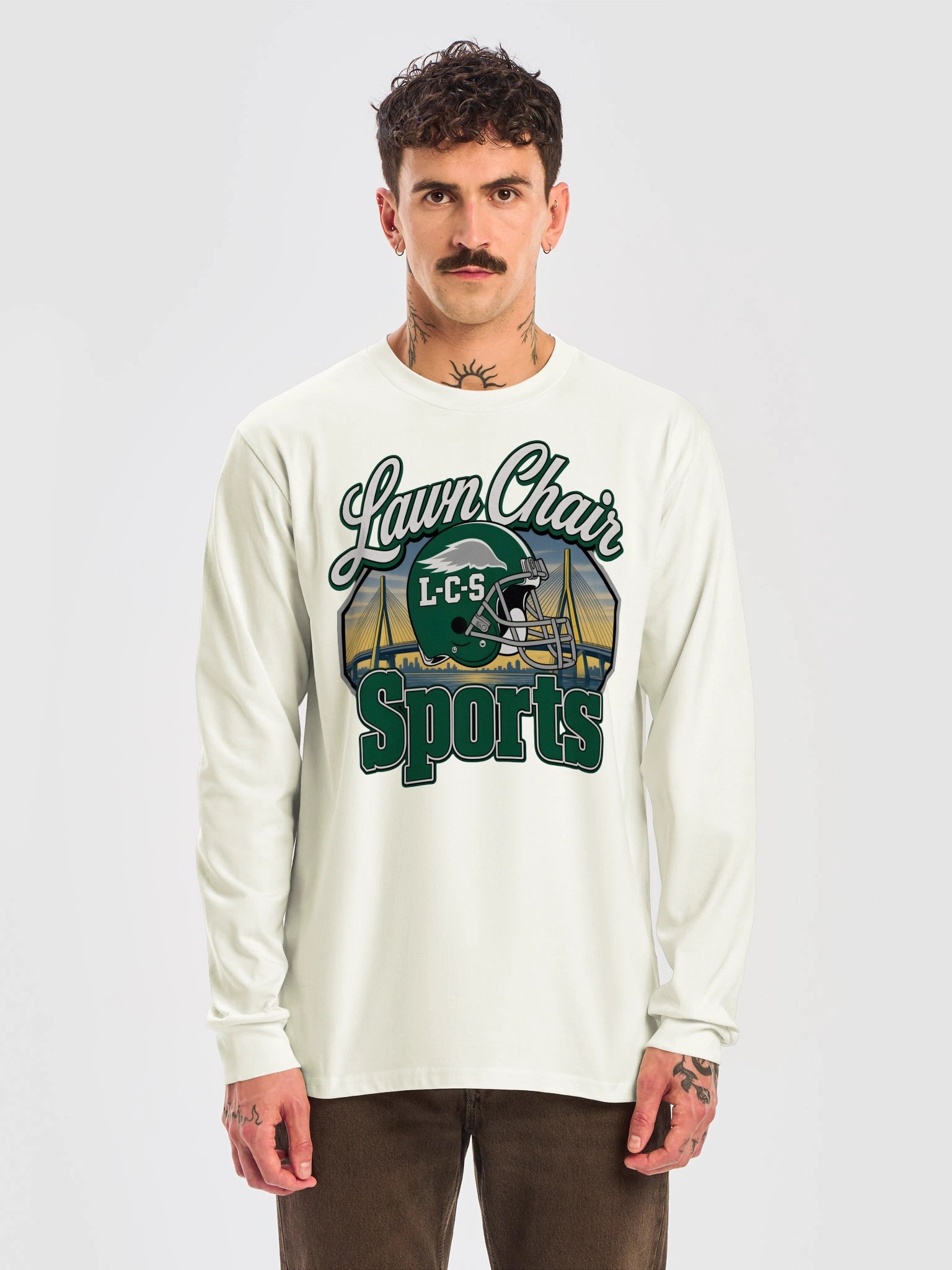 Lawn Chair Sports – Sunday Football Tee product image (5)
