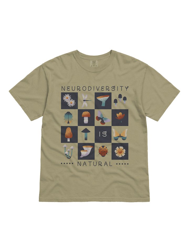 Neurodiversity Is Natural - Unisex Tee product image (2)