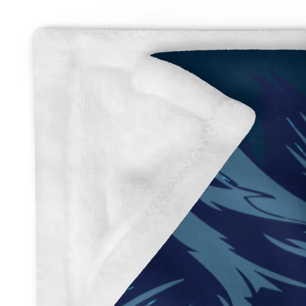 Fierce Wolf Throw Blanket product image (12)