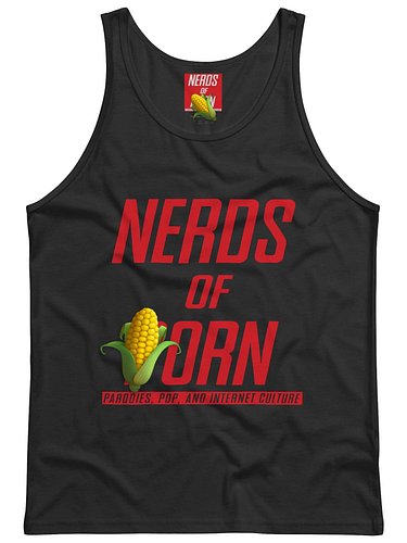 It’s Nerdy summer ☀️😎⛱️

Get our Nerds of 🌽 official logo tank tops now at our merch store.

LINK IN BIO