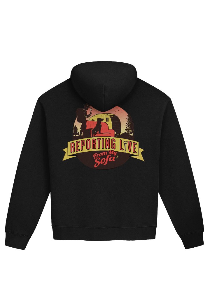Premium Oversized Hoodie Just Here for the Cringe Binge product image (2)