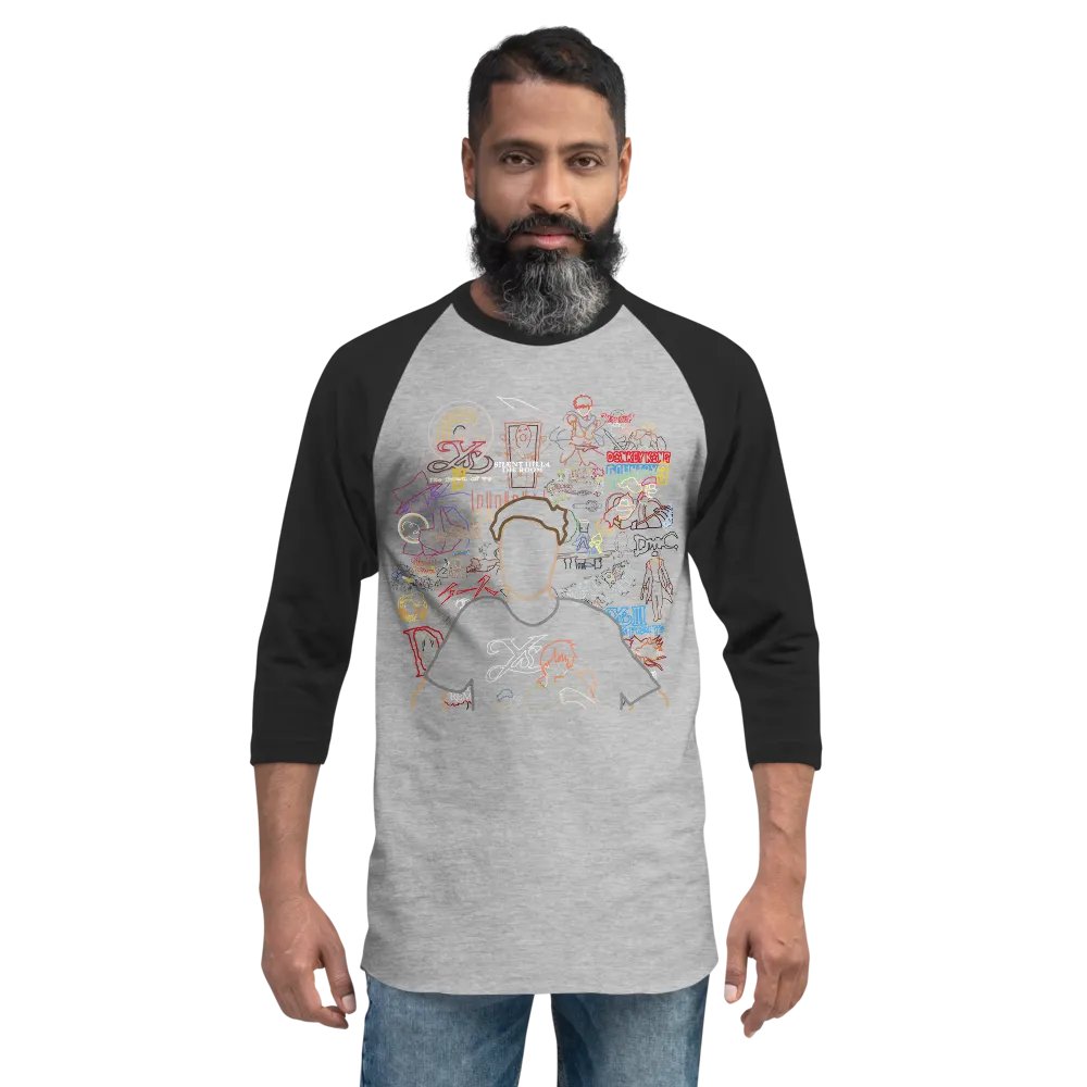 The Game Wall - 3/4 Sleeve + Back product image (4)