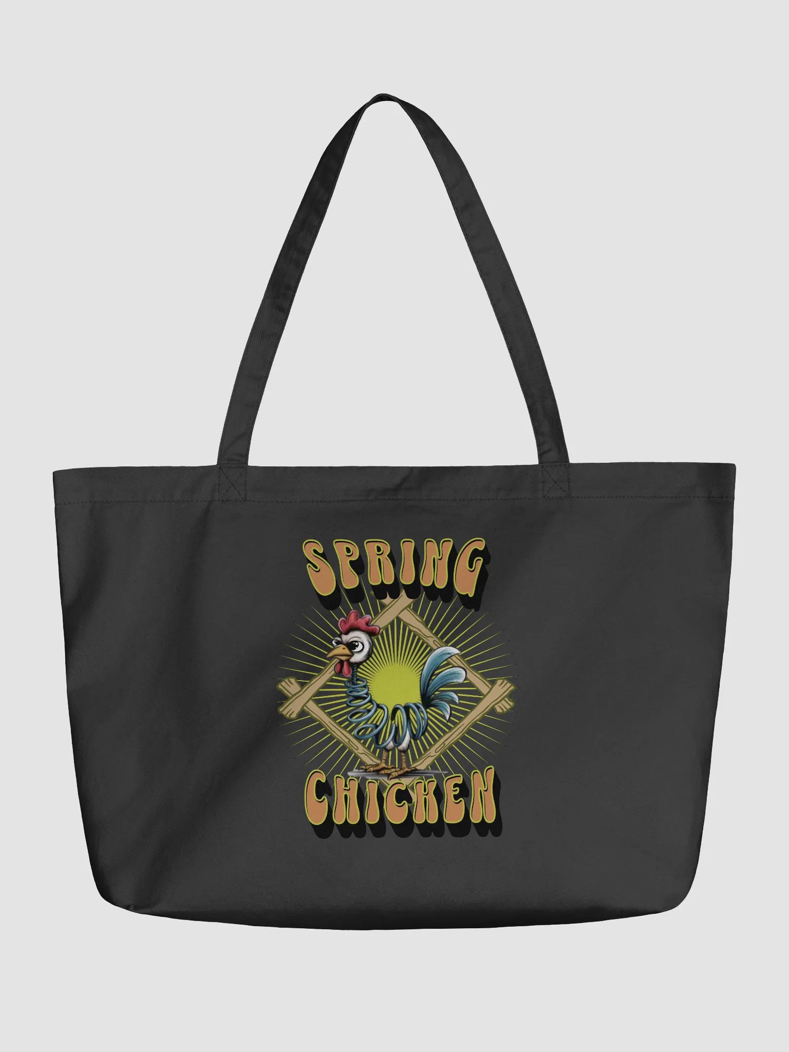 Spring Chicken Organic Tote product image (2)