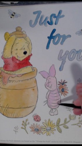 Spent my night doing a cozy watercolours session recreating two characters from my favourite new Disney Dreamlight Valley upd...