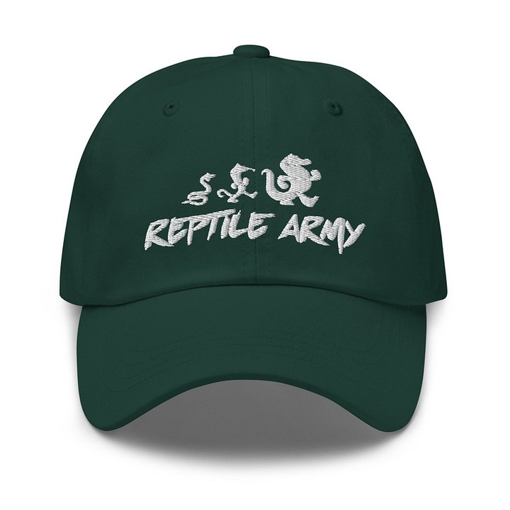 Reptile Army Classic Dad Hat product image (1)