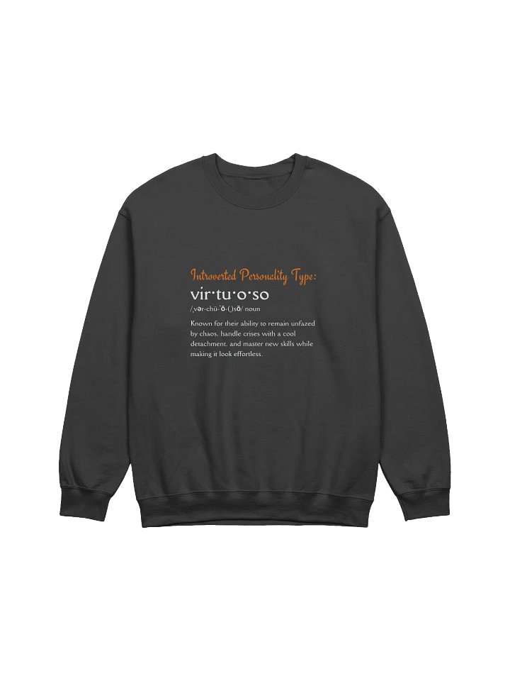 Virtuoso Introverted Personality Type Sweatshirt product image (1)