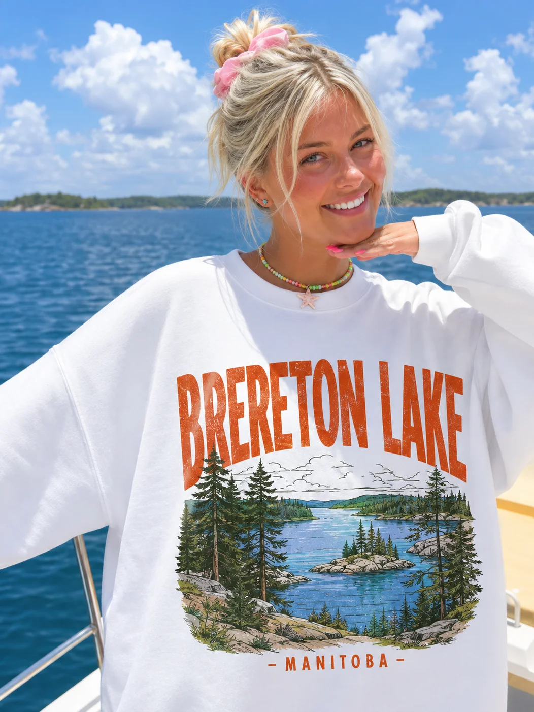 Brereton Lake Manitoba Crewneck product image (1)