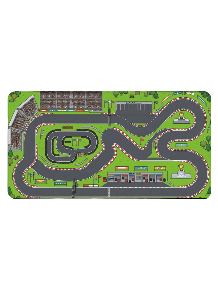 Apex Circuit Play Style Desk Pad & Mouse Mat | Zen Car Culture product image (1)