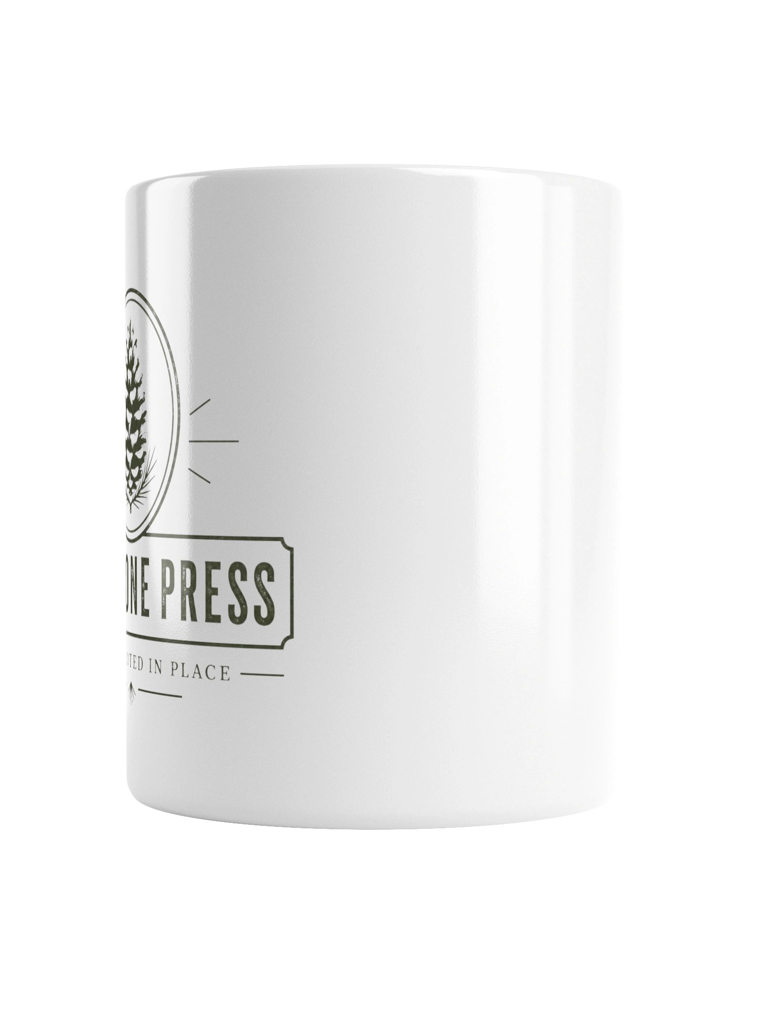 Pine Cone Press “Books Rooted in Place” Mug product image (3)