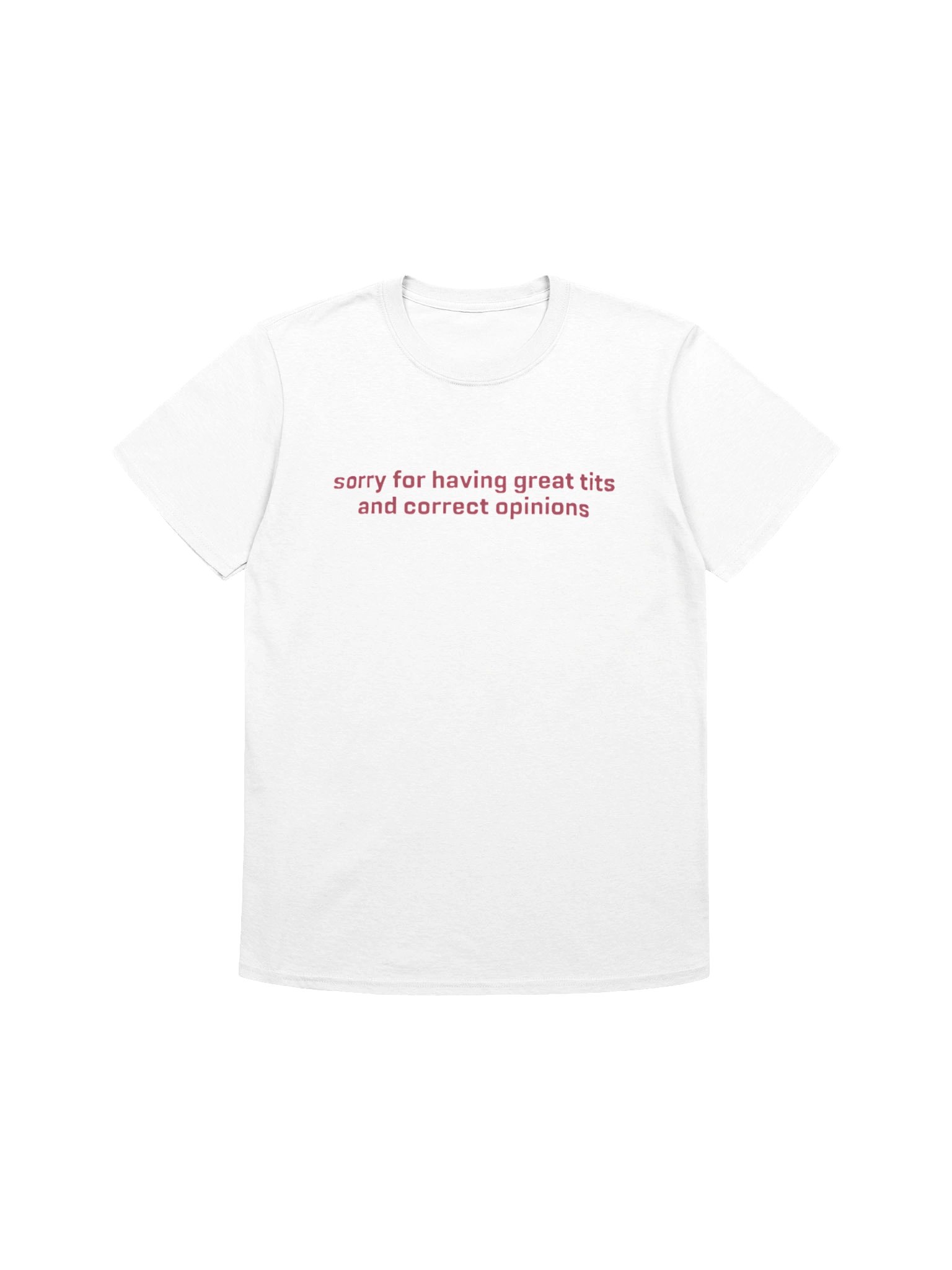 Sorry For Having Great Tits And Correct Opinions Feminist Statement Shirt product image (8)