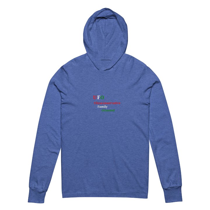 UFO Ultraconservative Family Oriented Hooded Tee product image (2)