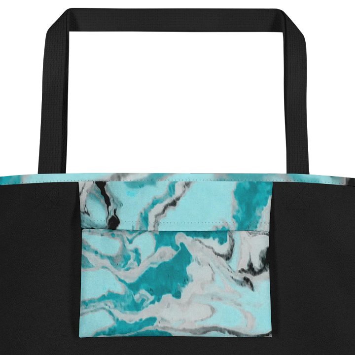 Fluid Turquoise Art Bag product image (2)