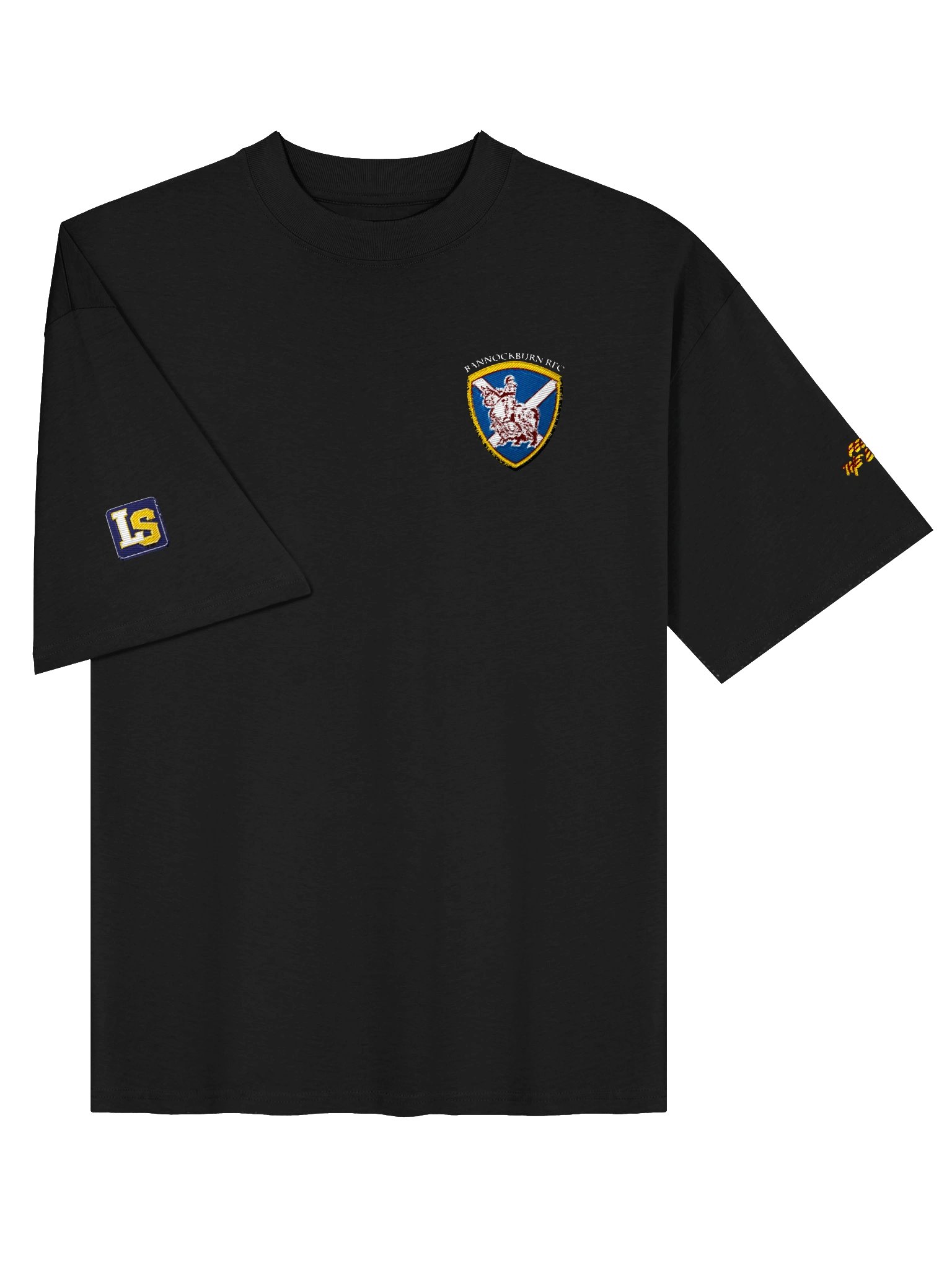 Bannockburn RFC Organic Oversized T-Shirt product image (3)