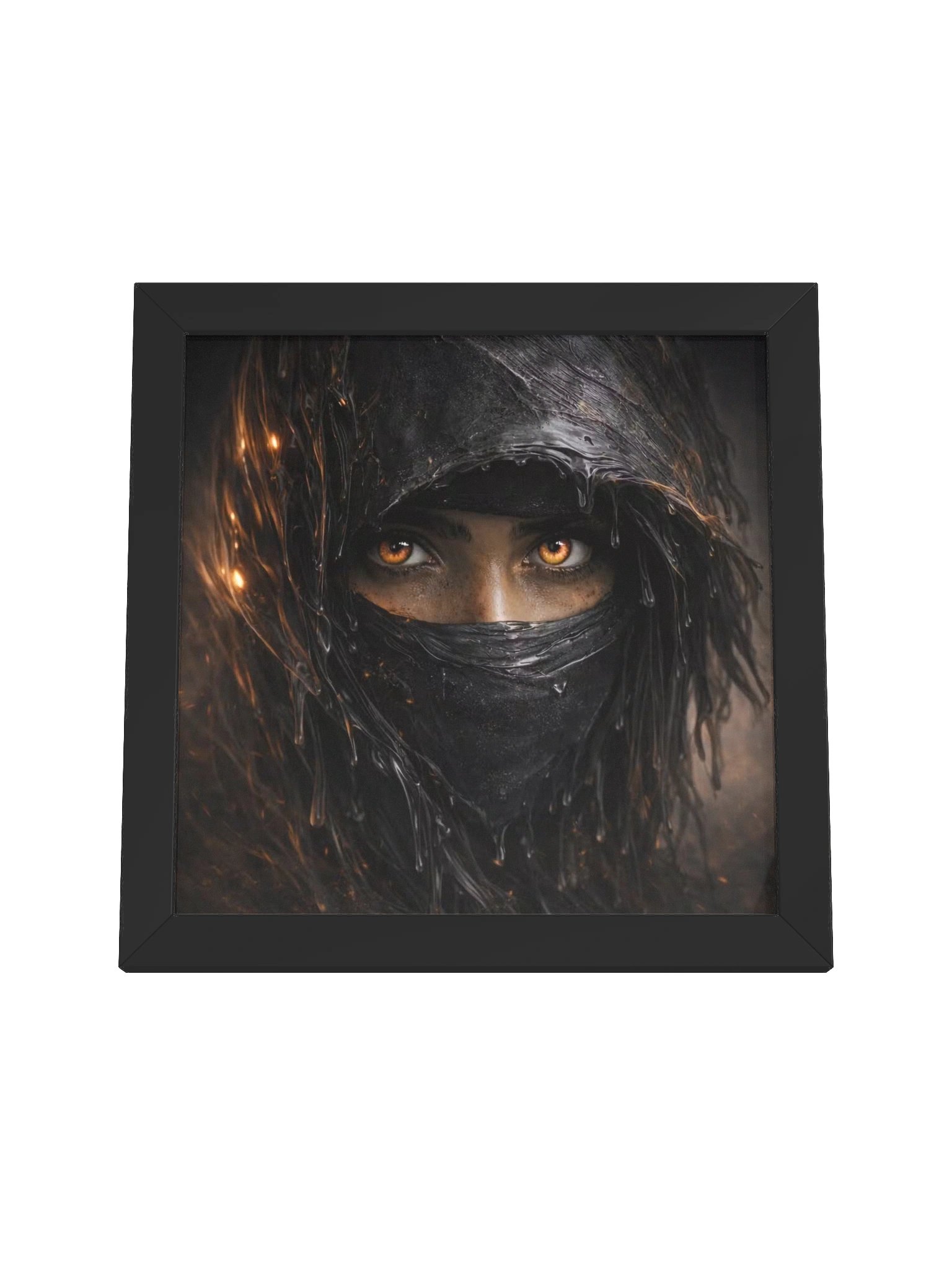 Ember Veil – Gothic Fantasy Art product image (4)