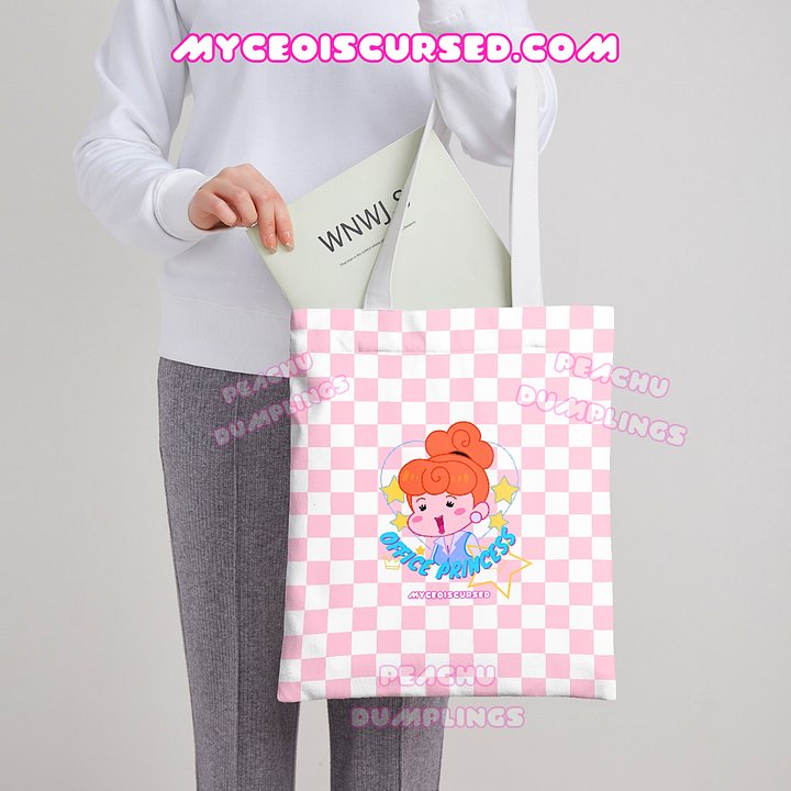 Office Princess - Cotton Totebag 💙 product image (1)