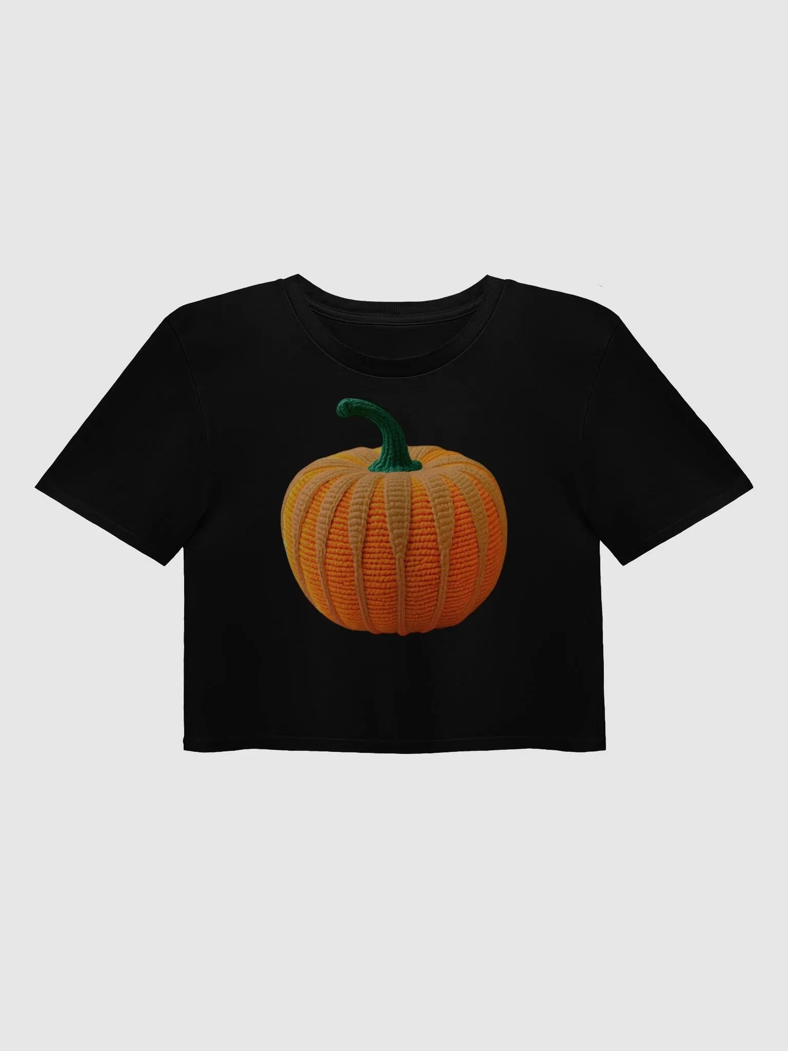 CozyAvocado Women's Premium Pumpkin Crop Top #4 product image (1)