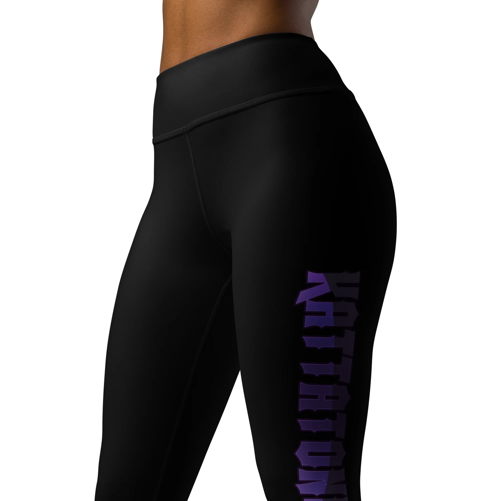 Copy of Kattatonia Name Leggings (Black) product image (4)