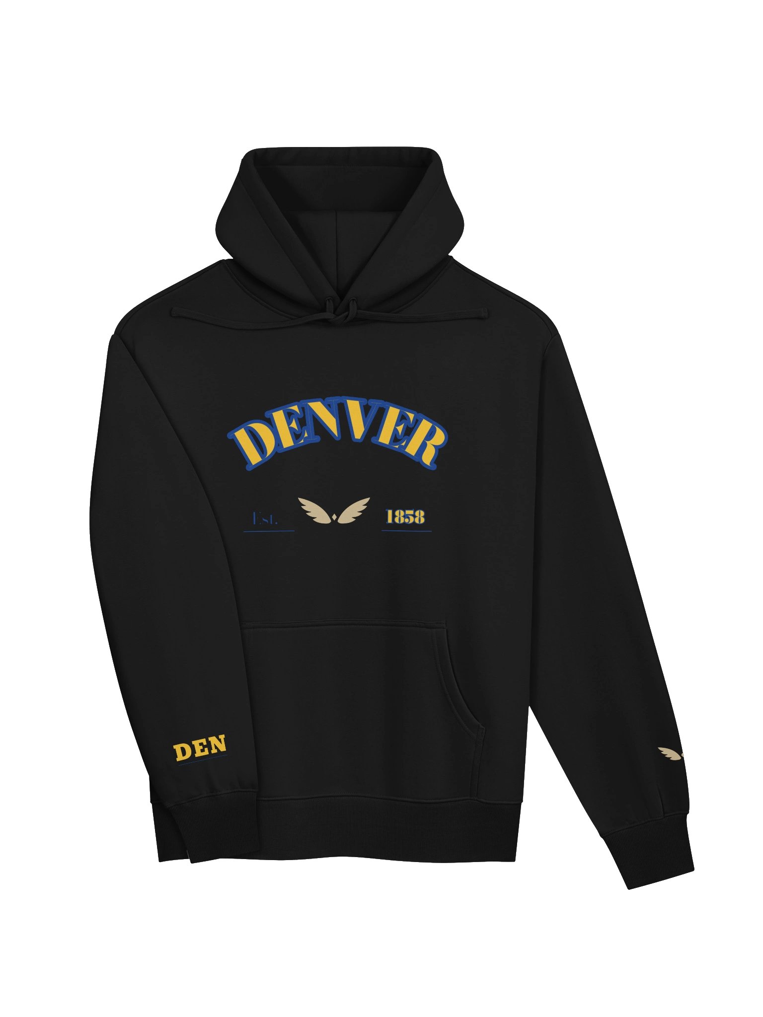 GAME DAY — Denver · Hoodie · Black product image (3)