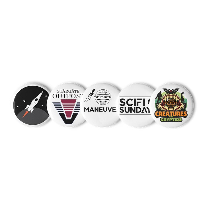 SciTrek Podcast Buttons! product image (1)