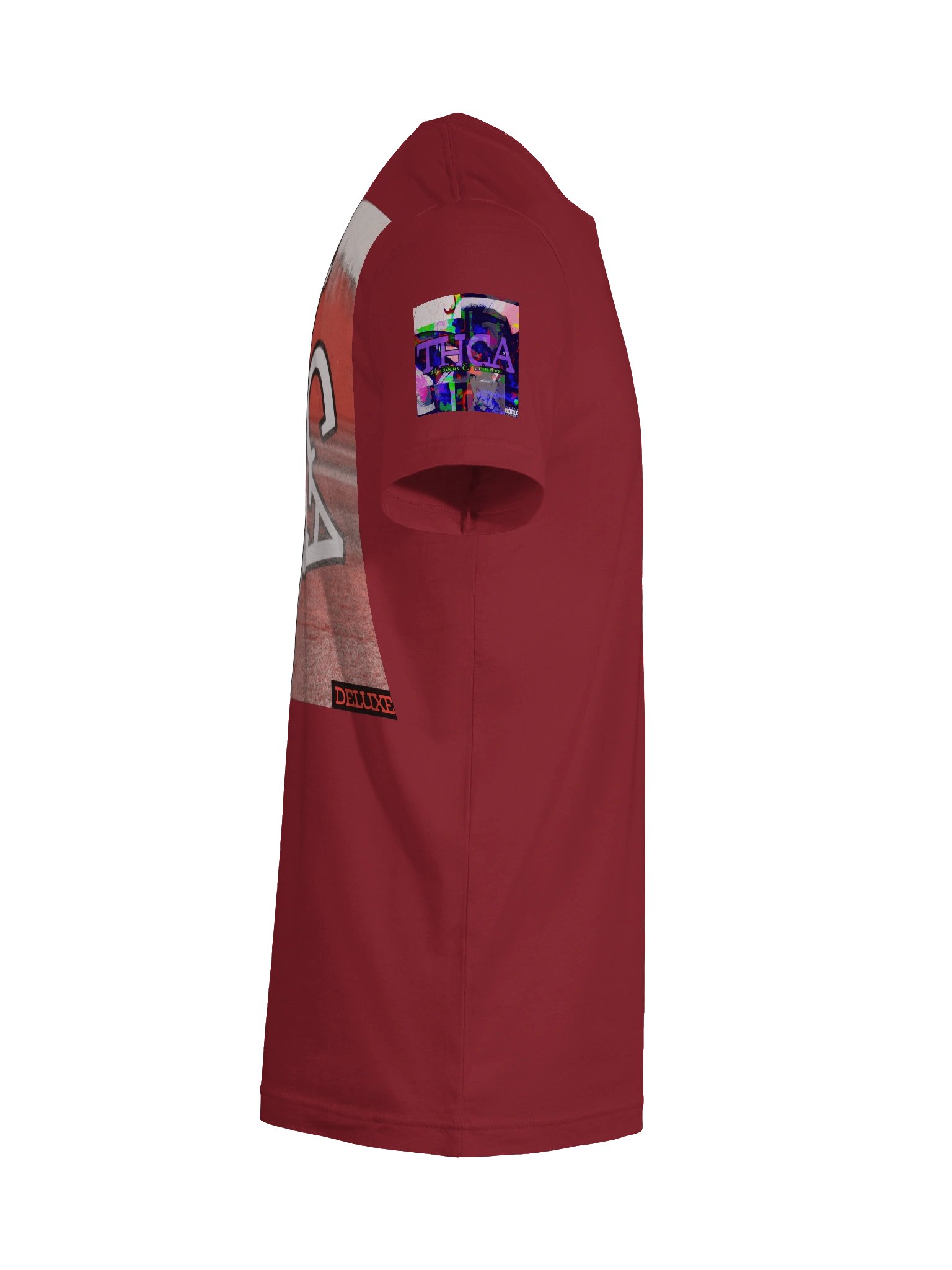 Tee - thaddeus & crimson Cardinal Red product image (10)