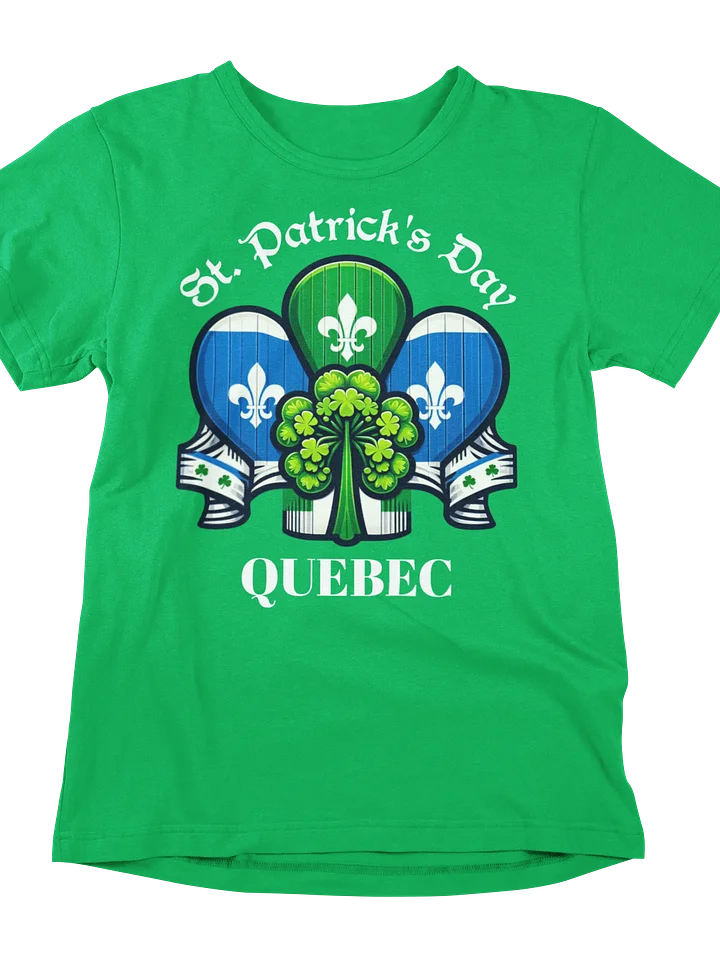 St. Patrick's Day in Quebec Tee: Fusion of Cultures! product image (1)