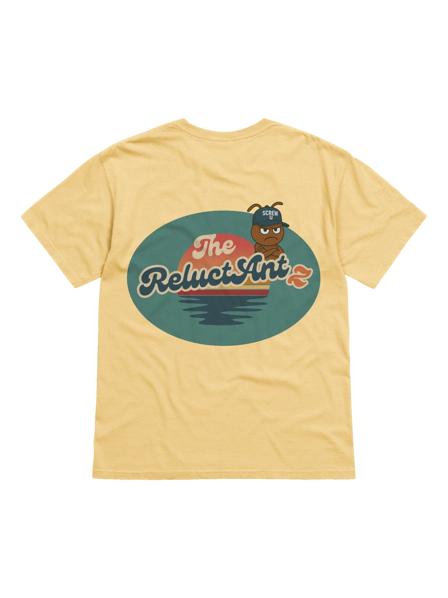 Screw U T-Shirt by The ReluctAntz – Butter product image (2)